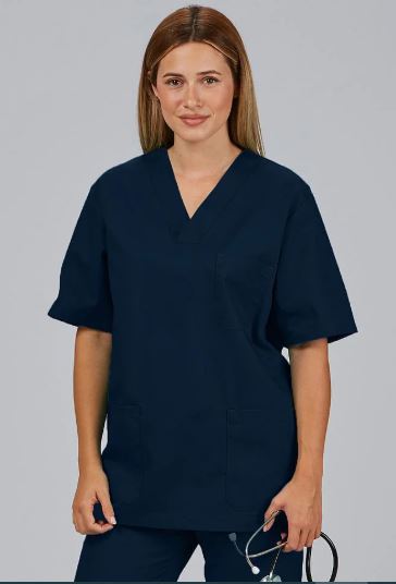 Gary's 671101 Túnica Scrub Unissexo Enfermagem Saúde Uniforme Hospitalar
