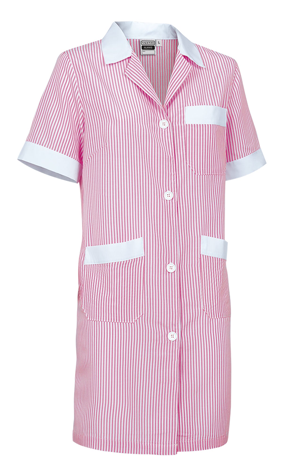 Bata Laboral mulher riscas bicolor ALANIS | Valento