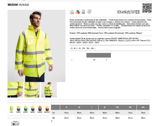 PARKA MERAK 9320