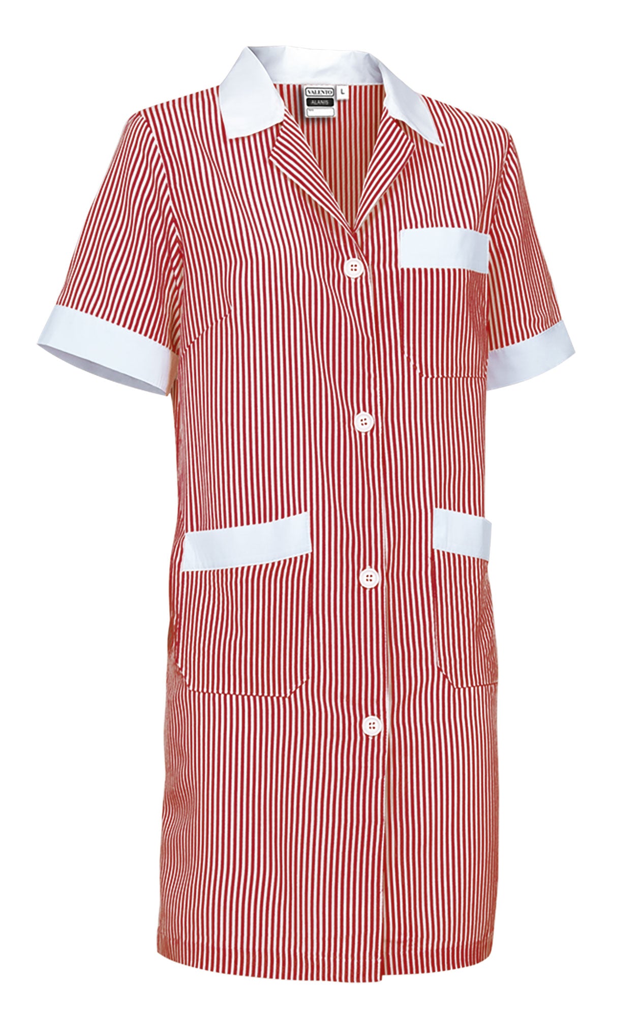 Bata Laboral mulher riscas bicolor ALANIS | Valento