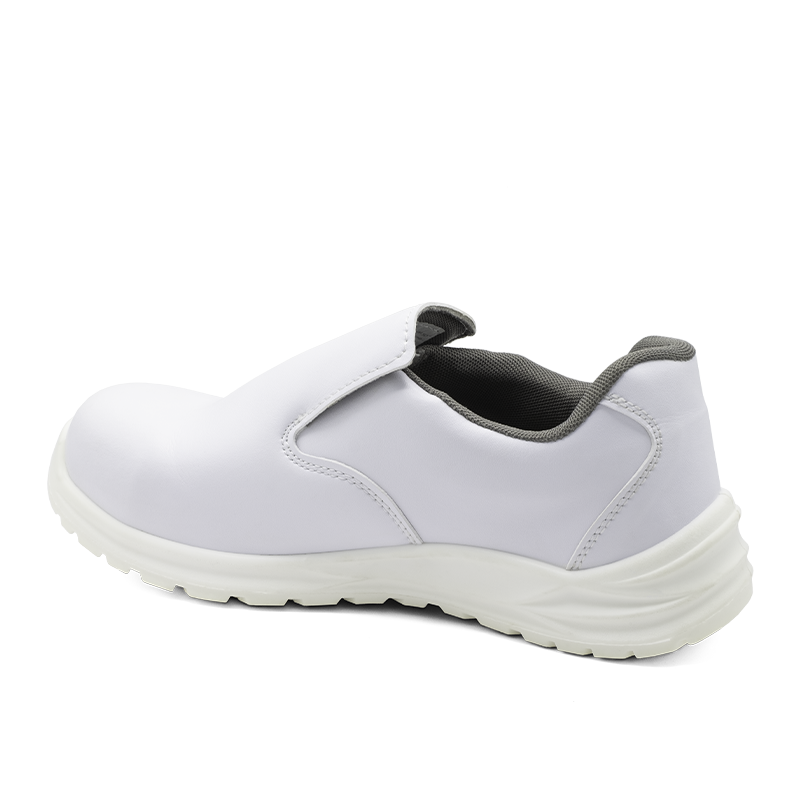 Chaussures de sécurité blanches à embout en acier