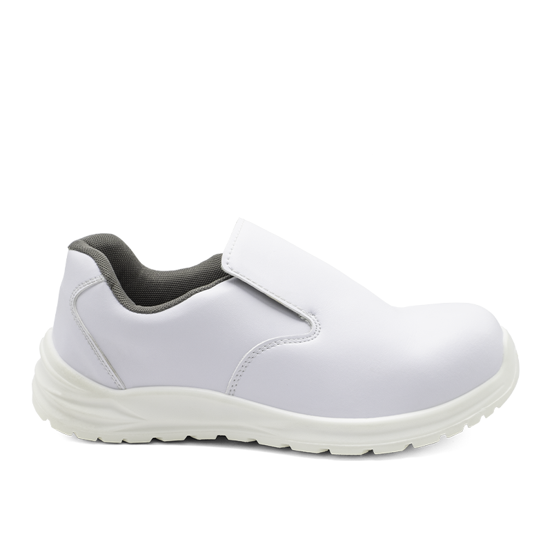 Chaussures de sécurité blanches à embout en acier