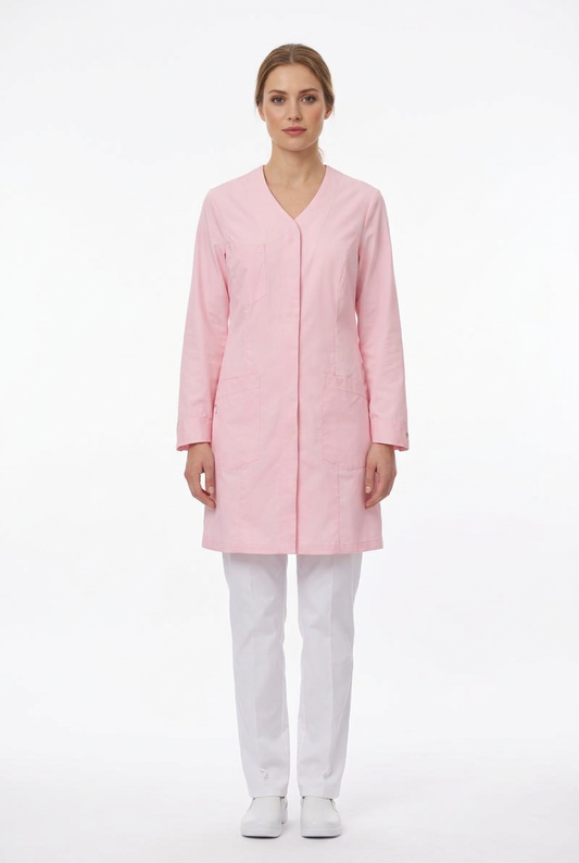 Bata Payper Citrus Lady rosa vestida por uma modelo